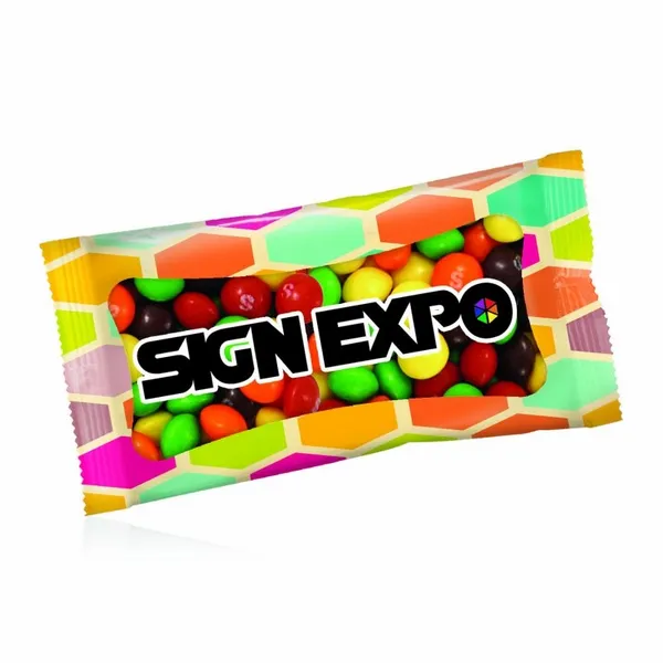 1oz. Full Color DigiBag™ with Skittles - Challenge Coin Now