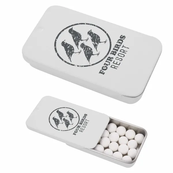Signature Peppermints In Slider Tin - Custom Pro Prints