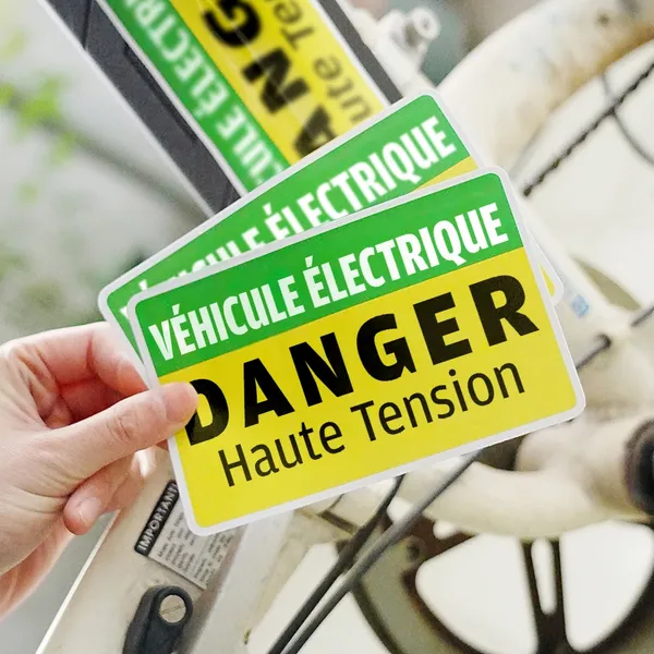 Autocollants pour coins arrondis