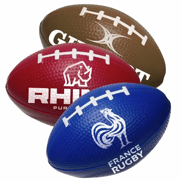 Balle anti-stress rugby