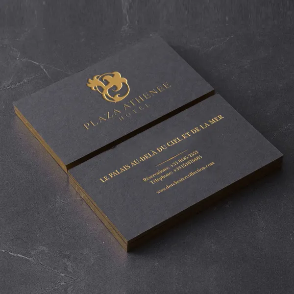 Carte de visite fines