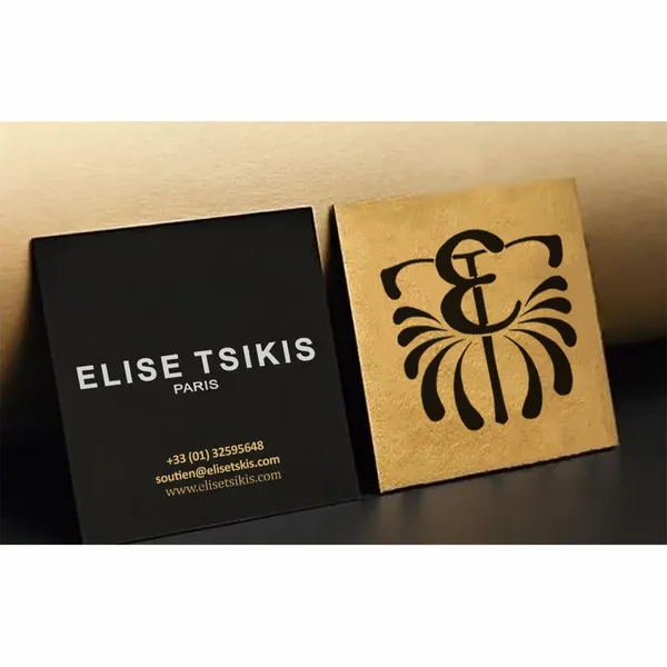 Carte de visite carrée