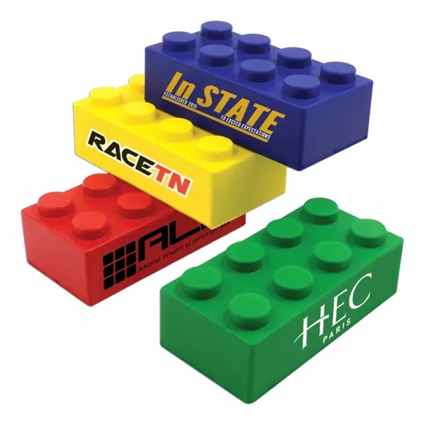 Balle anti-stress jeu de construction