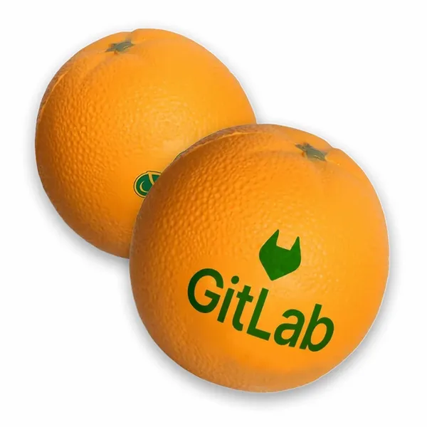 Balle anti-stress orange