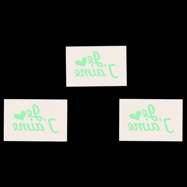 Tatouages phosphorescents personnalisés - Imprint Now - FR
