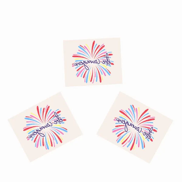 Tatouages arc-en-ciel personnalisés - Imprint Now - FR