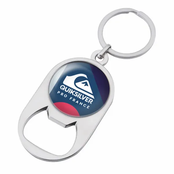 Porte-clé décapsuleur en alliage multiusage - Imprint Now - FR