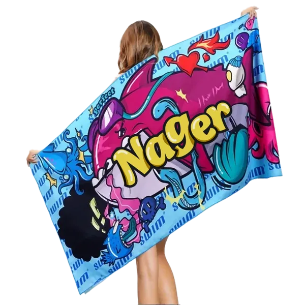 Serviettes de plage personnalisées - Imprint Now - FR