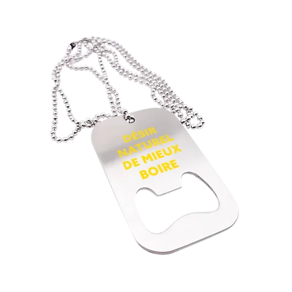 Décapsuleurs plaque militaire - Imprint Now - FR