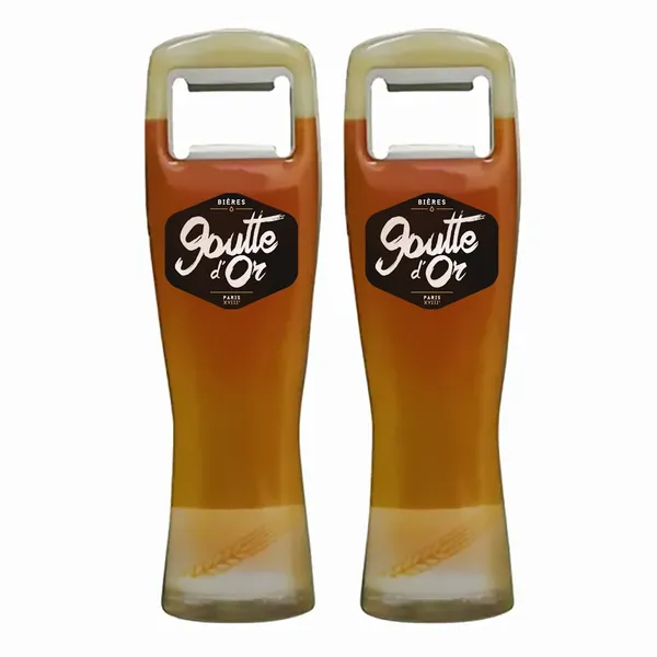 Décapsuleurs en forme de verre - Imprint Now - FR