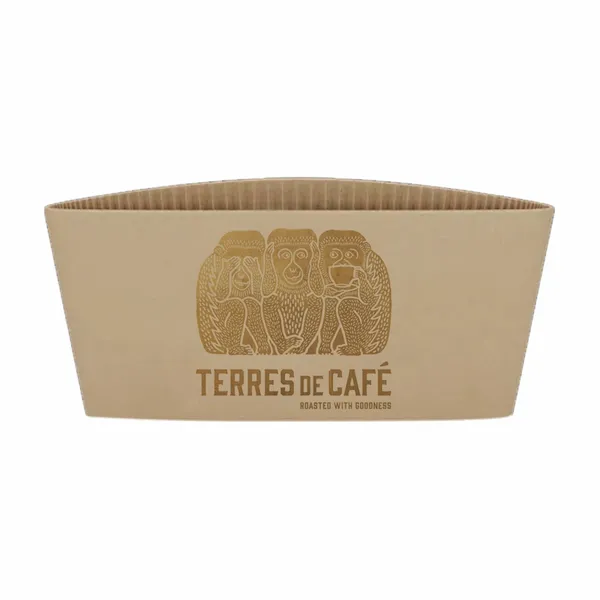 Manchons en carton ondulé pour tasses à café - Imprint Now - FR