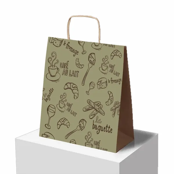 Sac d'emballage en papier kraft - Imprint Now - FR