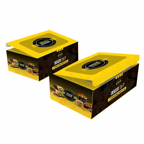 Boîtes d'aliments frits - Imprint Now - FR