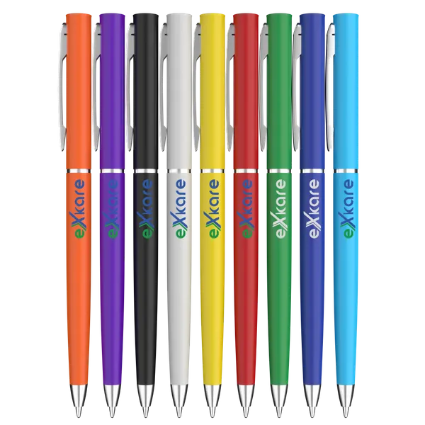 Stylo à bille en plastique lisse