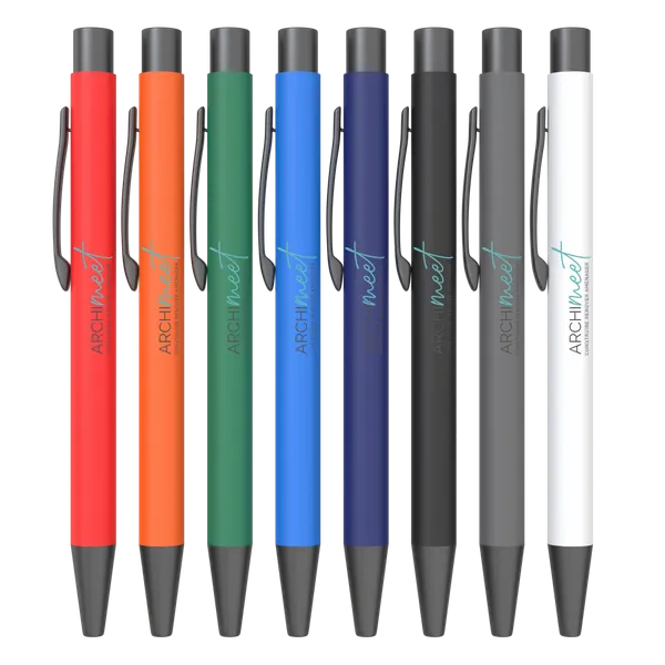 Stylo à bille en métal mat