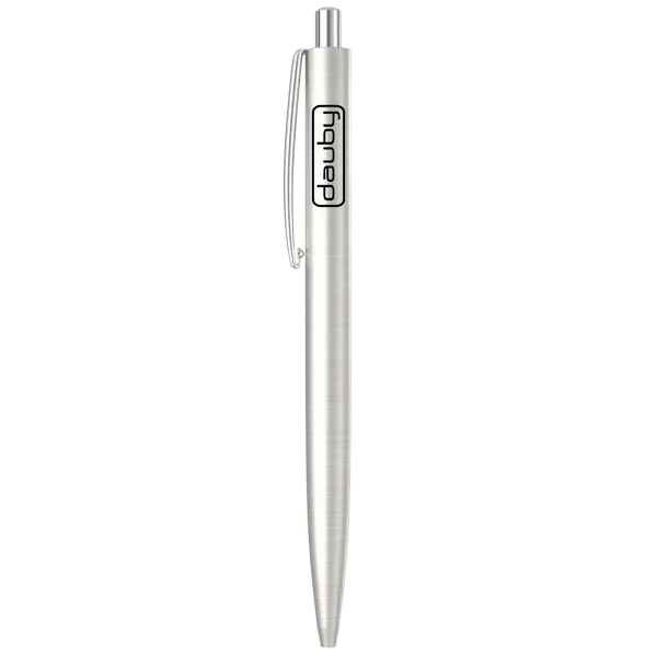 Stylo à bille universel en métal bicolore