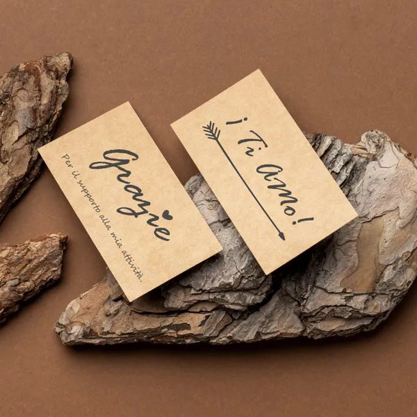 Biglietti da Visita in Carta Kraft ECO