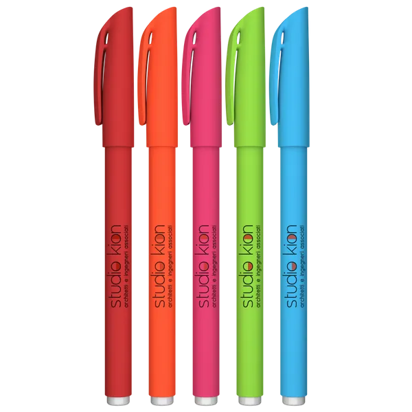 Penna a sfera in plastica nera Inky