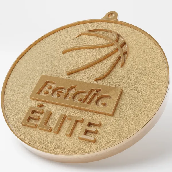 Médaille frappée au poinçon