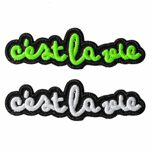 Ecusson de broderie 3D Glow