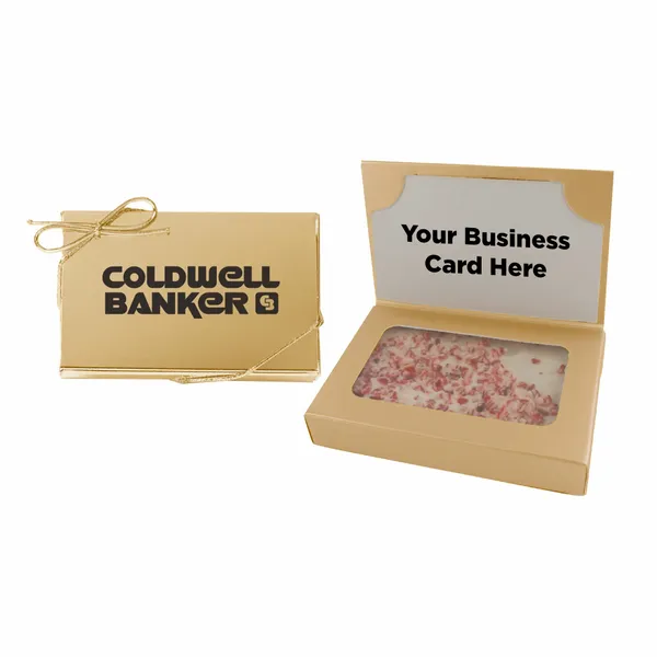 Business Card Box with Peppermint Bark - Custom Pro Prints