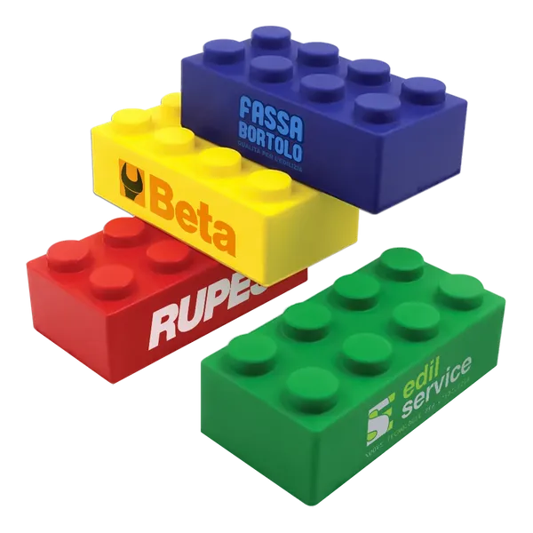 Pallina Antistress Mattoncini da Costruzione