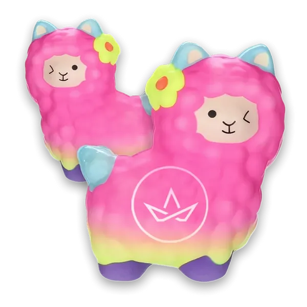 Pallina Antistress a Forma di Simpatico Alpaca