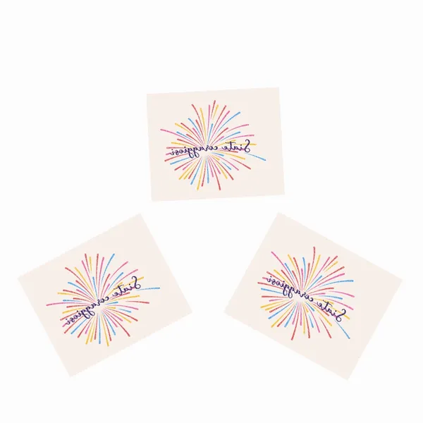 Tatuaggi Arcobaleno Glitterati Personalizzati - Imprint Now - IT