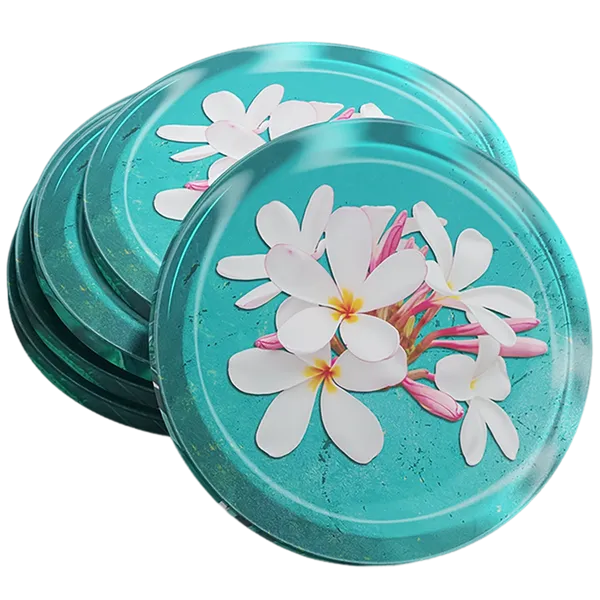 Sottobicchiere in resina