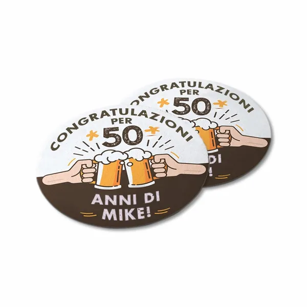 Sottobicchieri di carta