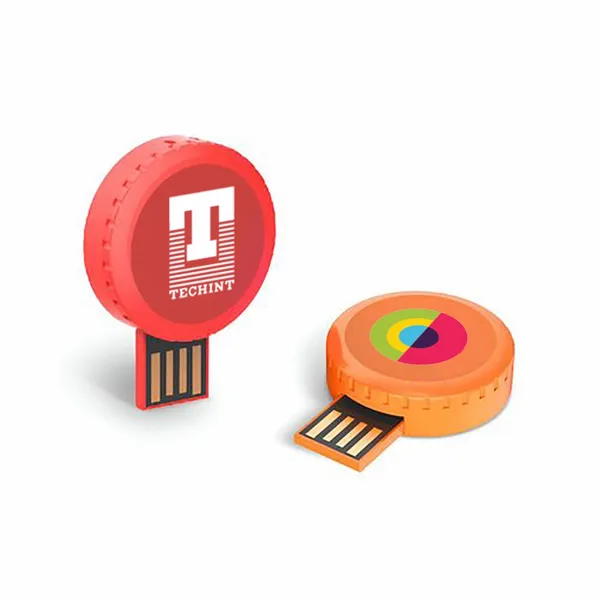 USB Circolare Rotante a 360 - Imprint Now - IT