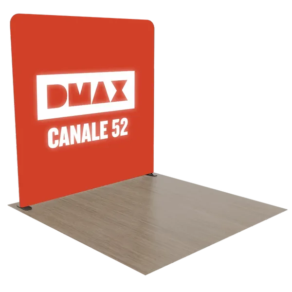 Espositore Fieristico Retroilluminato Personalizzato con Cornice Light Box 3 m x 3 m - Imprint Now - IT