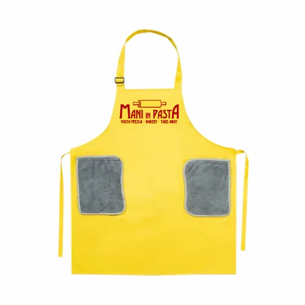 Grembiule Removibile con Panno per Pulizia Mani - Imprint Now - IT