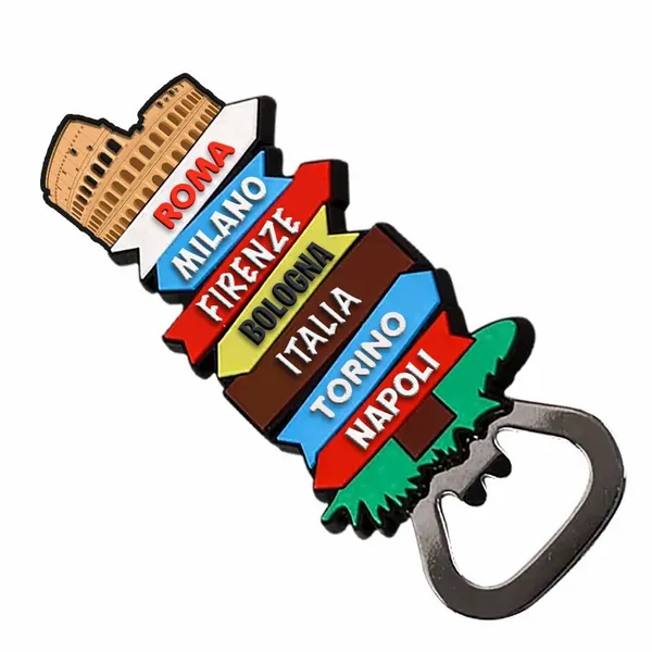 Apribottiglie in PVC - Imprint Now - IT