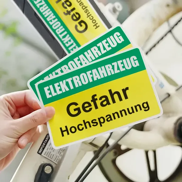 Aufkleber mit abgerundeten Ecken