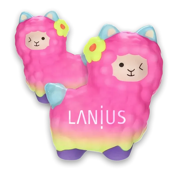 Rebound Cute Alpaka-Spielzeug Stressball