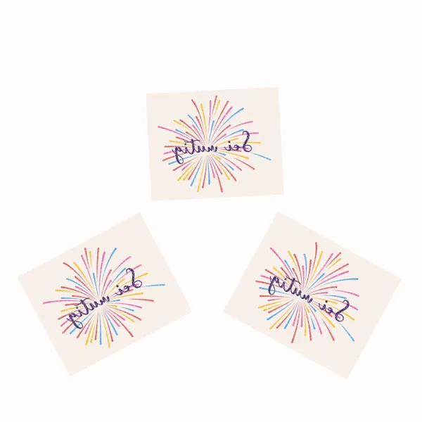 Individuelle Regenbogen-Glitter-Tattoos - Imprint Now - DE