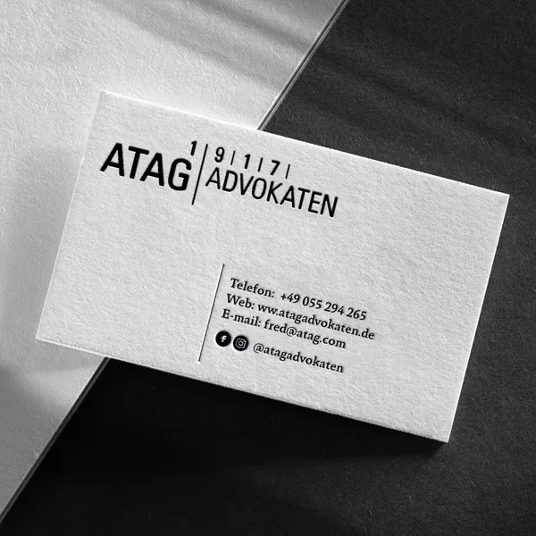 Velvet-Visitenkarten