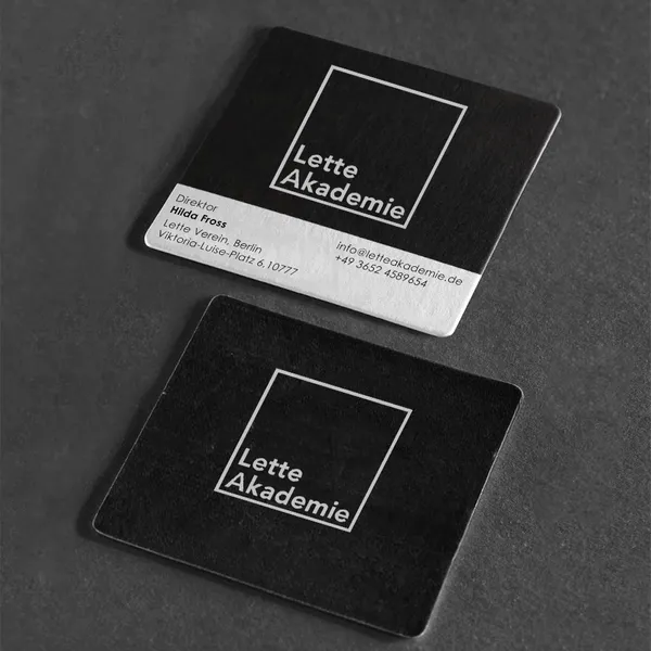 Visitenkarte mit Abgerundeter Ecke