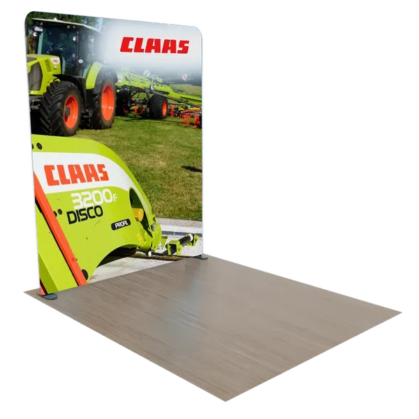 2,4 m x 2,4 m Hintergrundbeleuchtetes Display - Imprint Now - DE