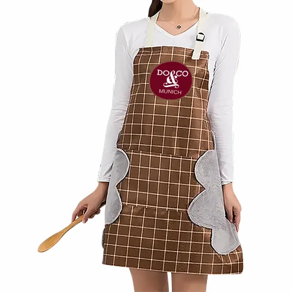 Gestreifte Karierte Handwaschschürze - Imprint Now - DE