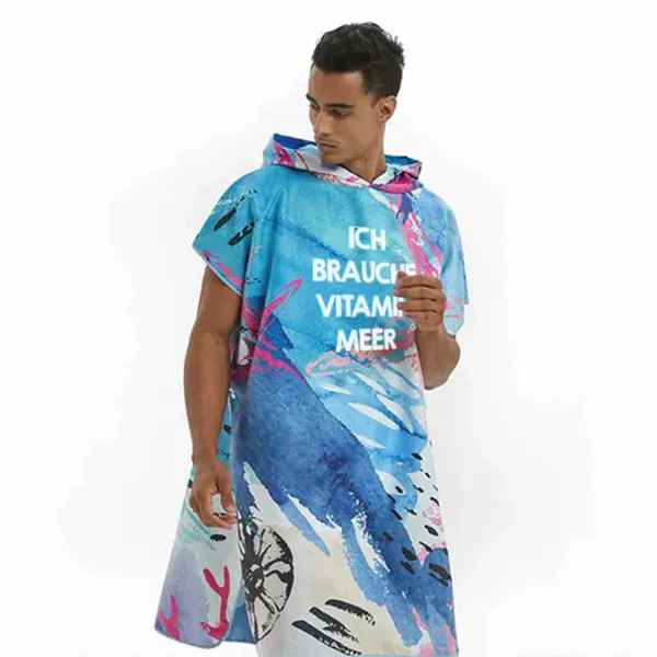 Individuelle Strandtücher mit Kapuze - Imprint Now - DE