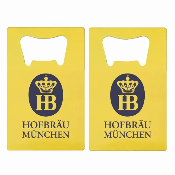 Einfachbedruckter Karten-Flaschenöffner - Imprint Now - DE