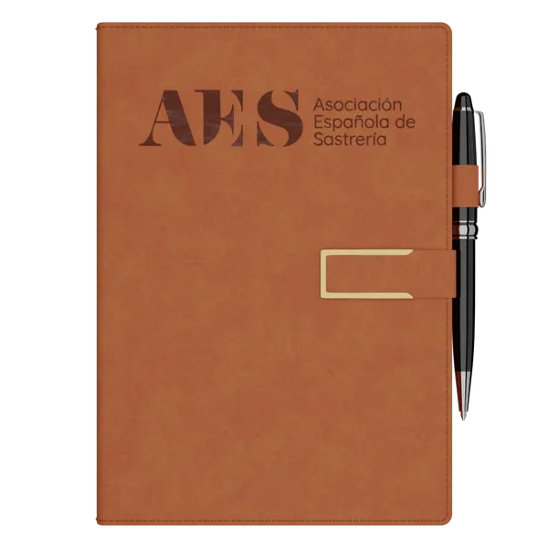 Cuaderno de Piel con Bolígrafo