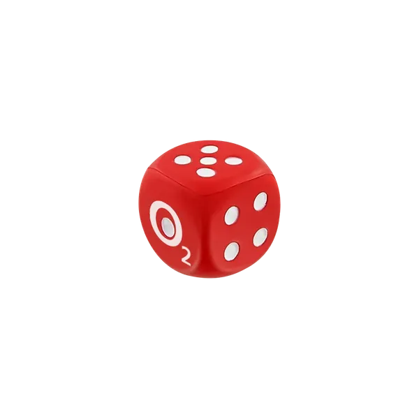 Pelota Antiestrés Dado de Juguete