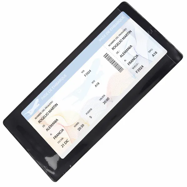 Portadocumentos con Bolsillo para Tarjetas de Visita
