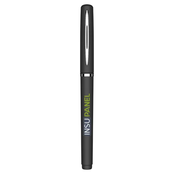 Bolígrafo de plástico oscuro