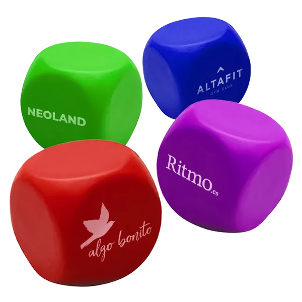 Pelota Antiestrés de Espuma de PU con Esquinas Redondeadas