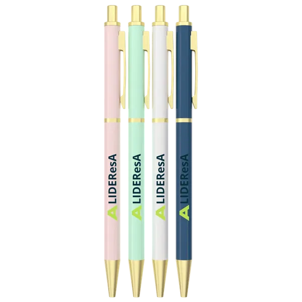 Bolígrafo metálico retráctil Pastel Oferta