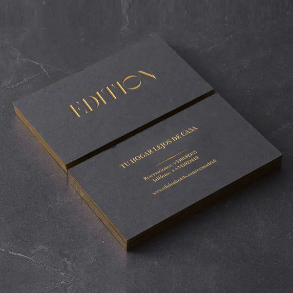 Tarjetas de Visita Delgadas